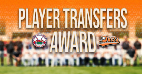 FIRST-EVER PLAYER PROMOTION AWARD GOES TO DUCKS