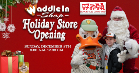 HOLIDAY STORE OPENING & TOY DONATION EVENT – DECEMBER 8