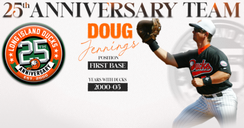 DOUG JENNINGS NAMED TO DUCKS 25TH ANNIVERSARY TEAM