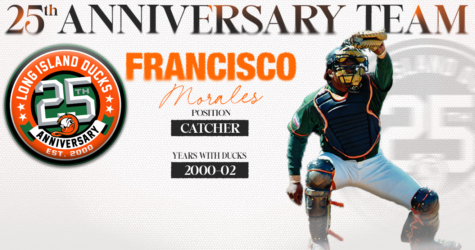 FRANCISCO MORALES NAMED TO DUCKS 25TH ANNIVERSARY TEAM