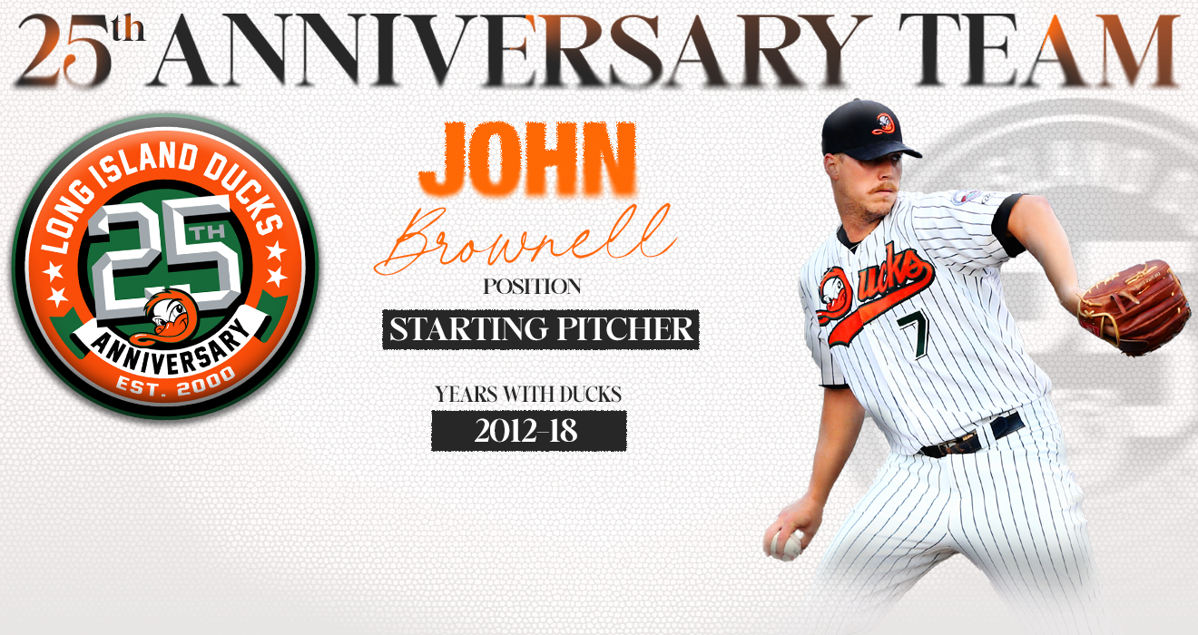 JOHN BROWNELL NAMED TO DUCKS 25TH ANNIVERSARY TEAM John brownell named to ducks 25th anniversary team