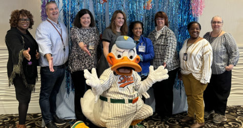 QUACKERJACK ATTENDS SUFFOLK COURTS ADOPTION DAY CELEBRATION