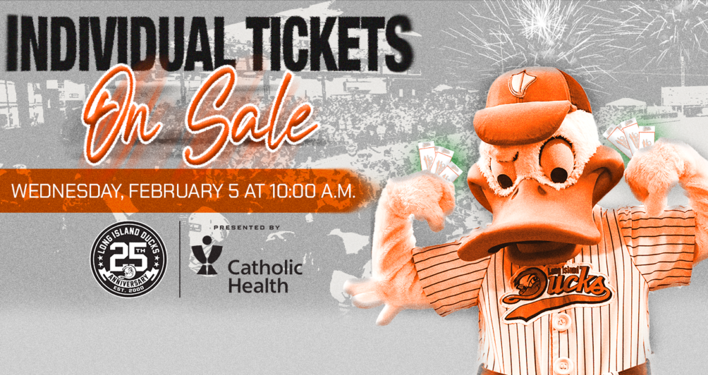 INDIVIDUAL GAME TICKETS ON SALE FEBRUARY 5