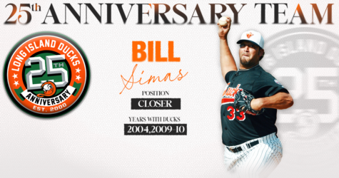 BILL SIMAS NAMED TO DUCKS 25TH ANNIVERSARY TEAM