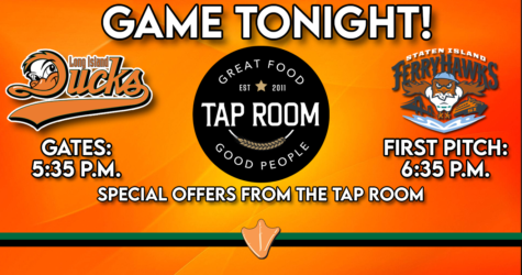 GAME TONIGHT: TAP ROOM FRIDAY!