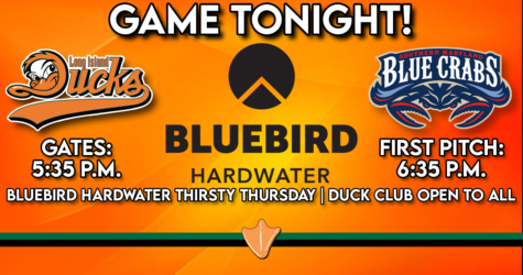 GAME TONIGHT: BLUEBIRD HARDWATER THIRSTY THURSDAY!