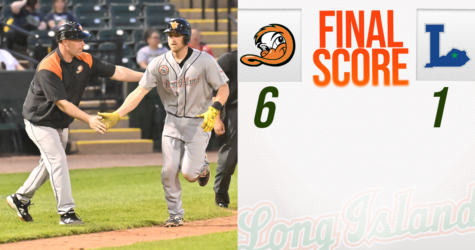 HOT BATS, PLESAC’S GEM LIFT DUCKS TO THIRD STRAIGHT WIN