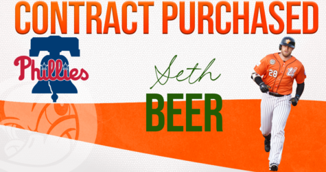SETH BEER’S CONTRACT PURCHASED BY PHILADELPHIA PHILLIES