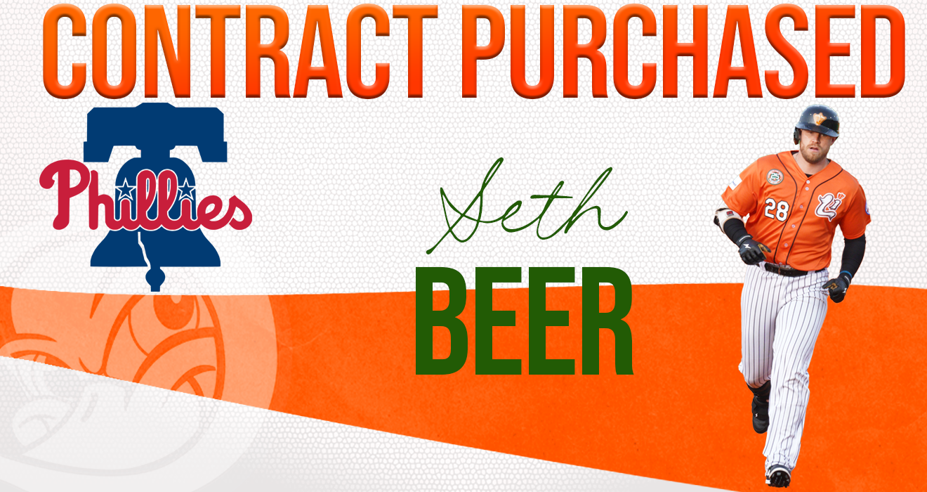 SETH BEER’S CONTRACT PURCHASED BY PHILADELPHIA PHILLIES