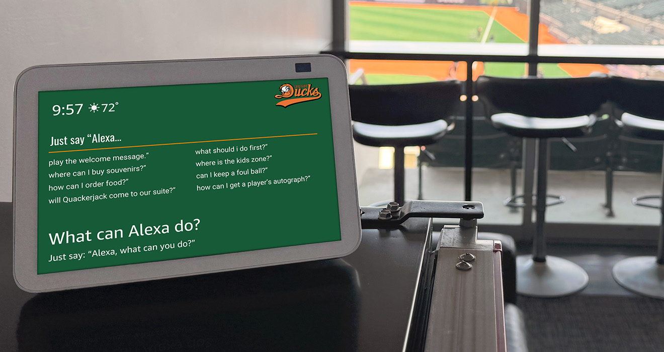 DUCKS TEAM UP WITH LIVESMART TO LAUNCH VIP AMAZON ALEXA EXPERIENCE