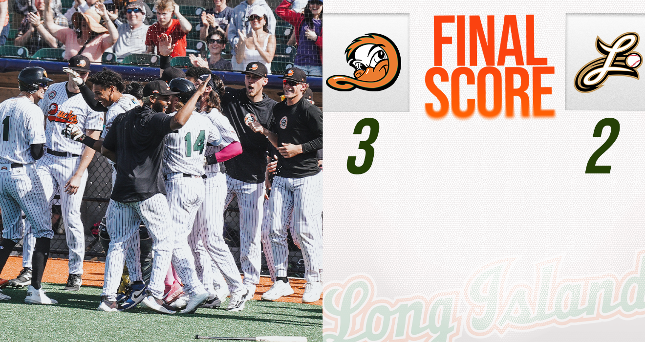 DUCKS WADDLE OFF TO SERIES SWEEP OF STORMERS