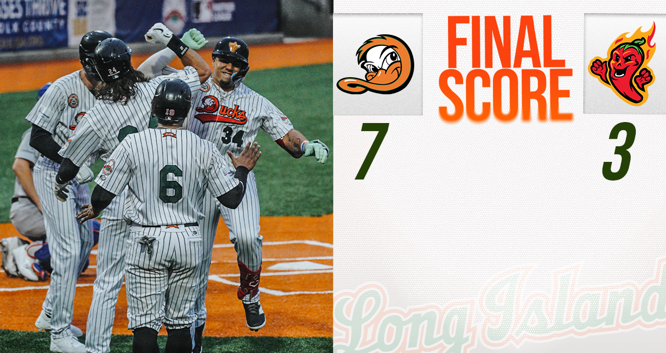 GRIFFIN AND FLORES LEAD DUCKS TO GRAND WIN OVER GASTONIA