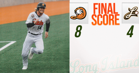 DUCKS BREAK OUT BATS IN SERIES-OPENING VICTORY