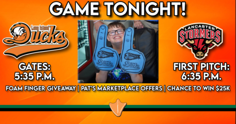 GAME TONIGHT: FOAM FINGERS, PAT’S MARKETPLACE & TRIPLE PLAY TUESDAY!