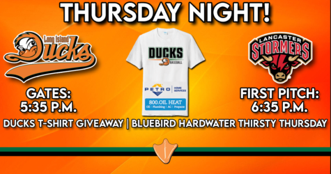 THURSDAY, JUNE 19: DUCKS T-SHIRTS & BLUEBIRD HARDWATER THIRSTY THURSDAY!