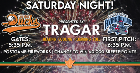 GAME TONIGHT: FIREWORKS SPECTACULAR & LUCKY SEAT SATURDAY!