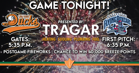 GAME TONIGHT: FIREWORKS SPECTACULAR & LUCKY SEAT SATURDAY!