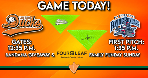 GAME TODAY: BANADANA GIVEAWAY & FOURLEAF FAMILY FUNDAY SUNDAY!