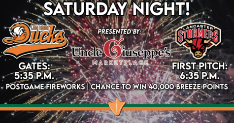 JULY 12: FIREWORKS SPECTACULAR & LUCKY SEAT SATURDAY!