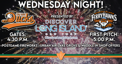 DOUBLEHEADER TODAY: FIREWORKS + URBAN AIR & WADDLE IN WEDNESDAY!