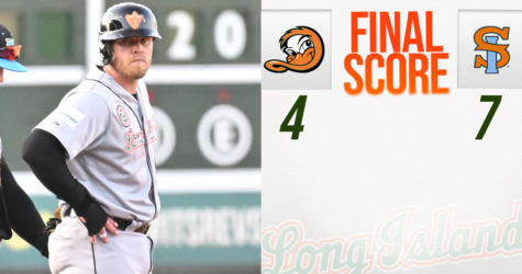 LATE RALLY LIFTS FERRYHAWKS OVER DUCKS