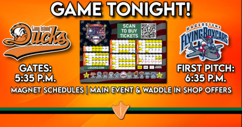 GAME TONIGHT: MAGNET SCHEDULES + MAIN EVENT & WADDLE IN WEDNESDAY!