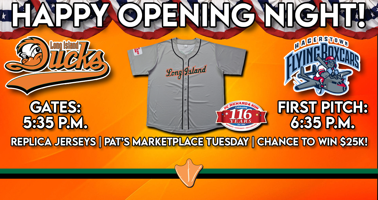 GAME TONIGHT: OPENING NIGHT + REPLICA JERSEY GIVEAWAY!
