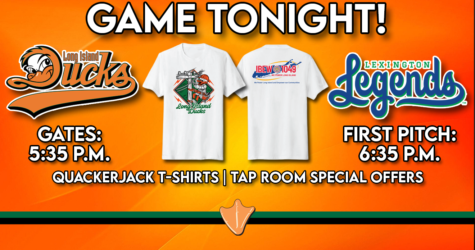 FRIDAY, MAY 1: QUACKERJACK T-SHIRTS + TAP ROOM FRIDAY!