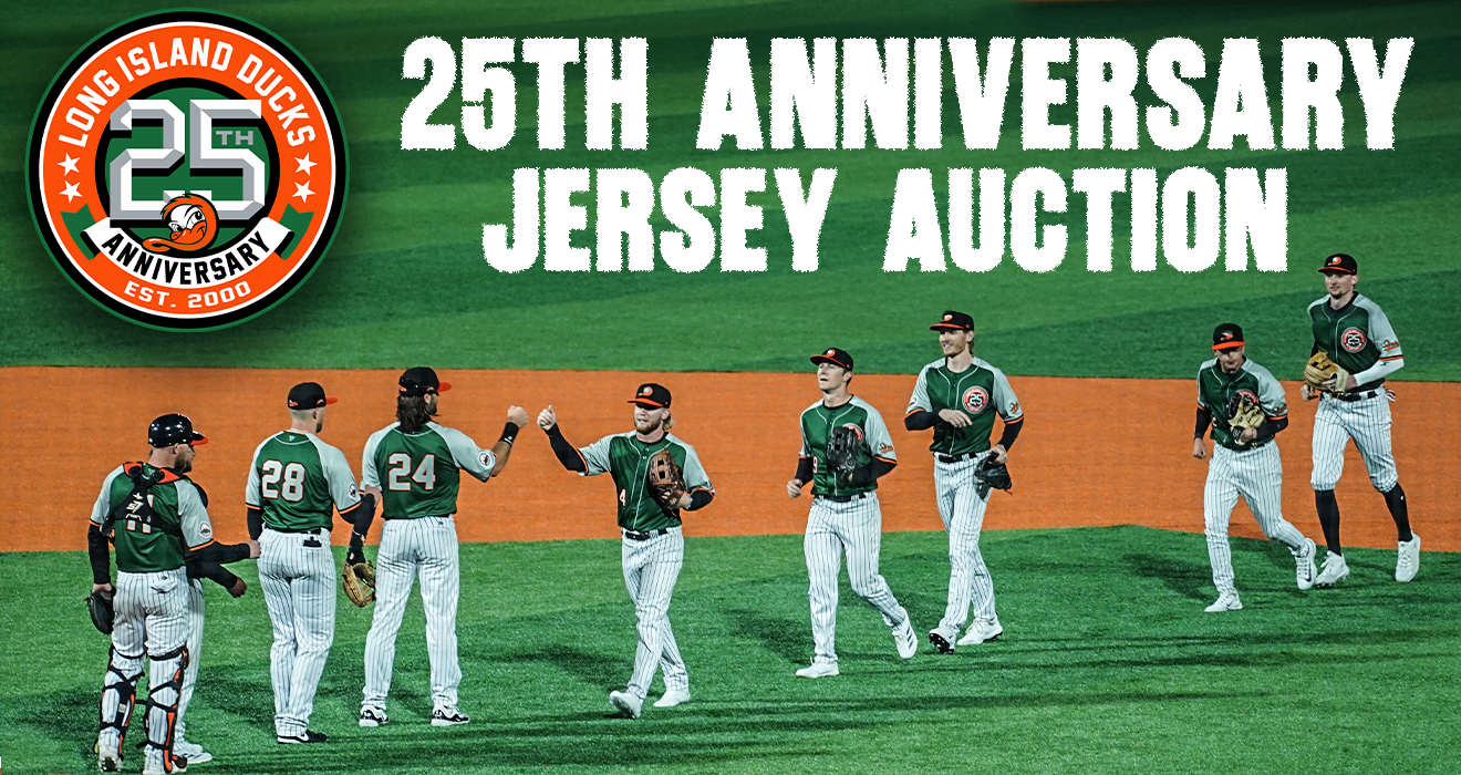 25TH ANNIVERSARY JERSEY AUCTION – BIDDING LIVE NOW!