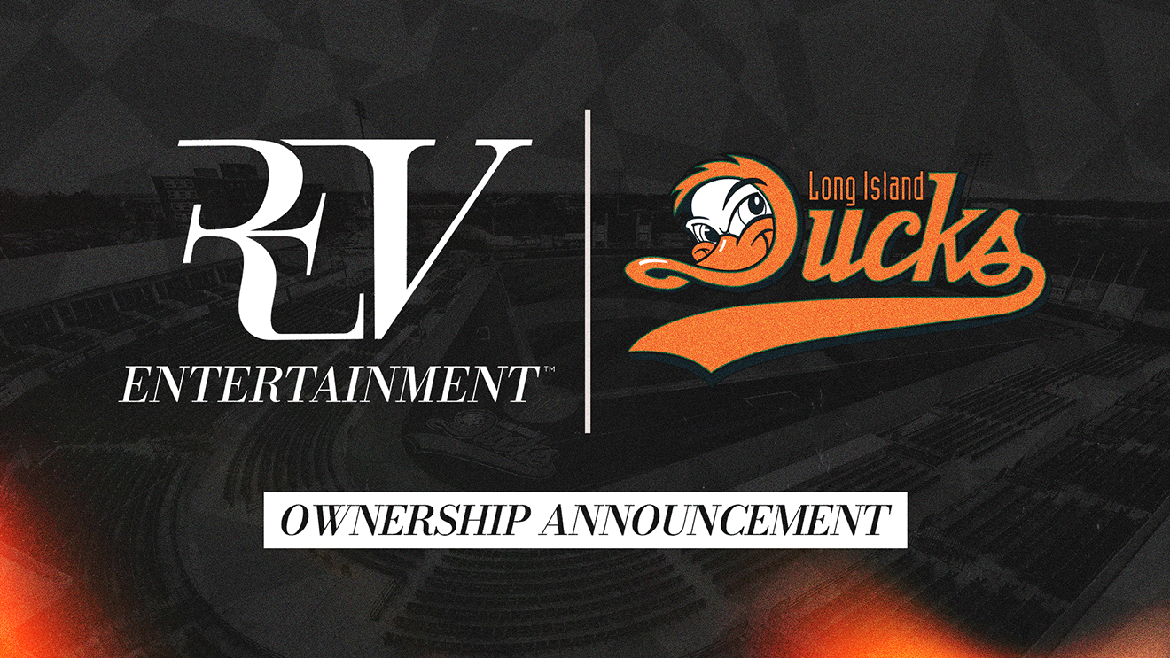 REV ENTERTAINMENT ANNOUNCES PURCHASE OF LONG ISLAND DUCKS