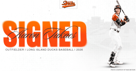 DUCKS SIGN VETERAN OUTFIELDER AARON TAKACS