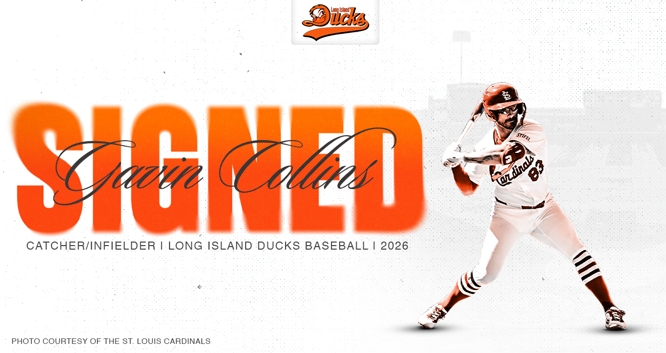 DUCKS SIGN CATCHER/INFIELDER GAVIN COLLINS