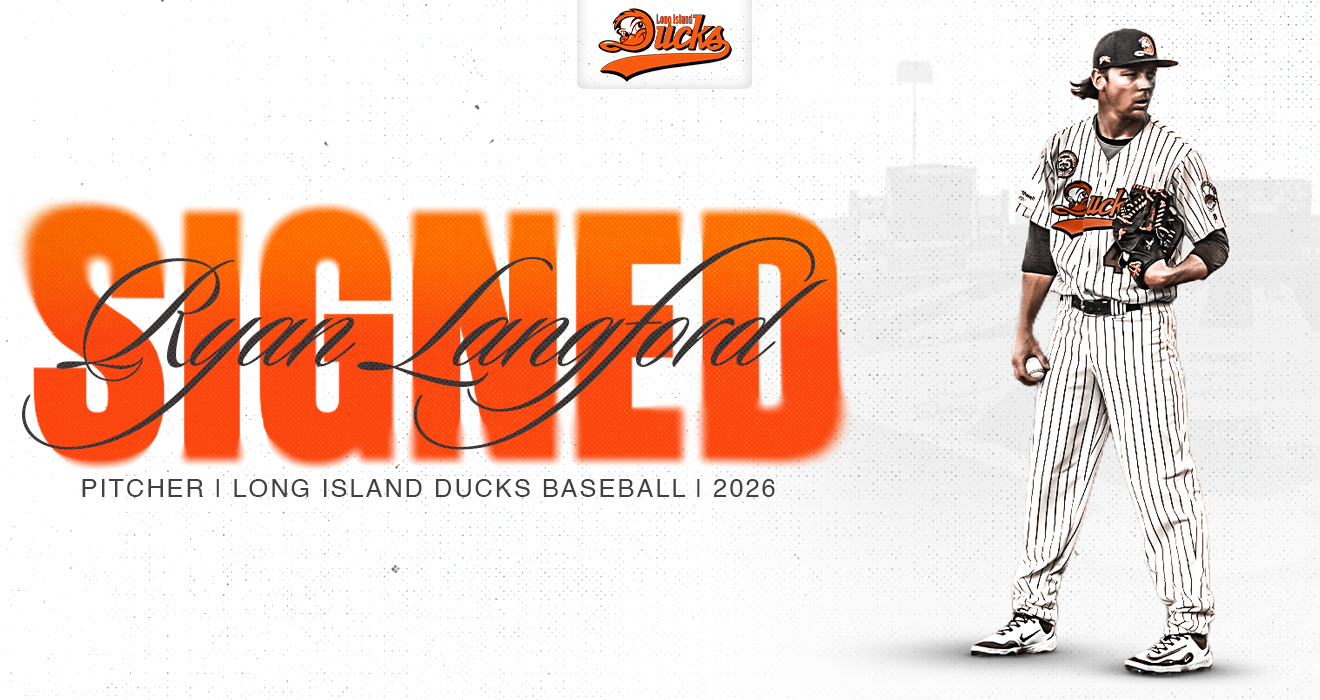 RIGHT-HANDER RYAN LANGFORD RETURNS TO LONG ISLAND