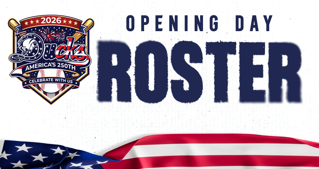 OPENING DAY ROSTER SET – 2026 SEASON BEGINS TUESDAY