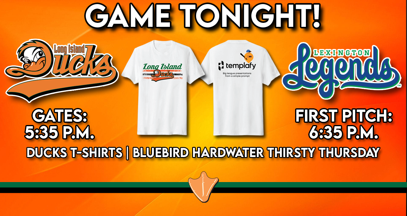 THURSDAY, APRIL 30: DUCKS T-SHIRTS & THIRSTY THURSDAY!