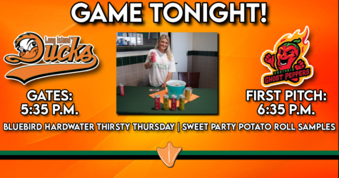 GAME TONIGHT: THIRSTY THURSDAY & SWEET PARTY POTATO ROLL SAMPLES!