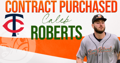 CALEB ROBERTS’ CONTRACT PURCHASED BY MINNESOTA TWINS