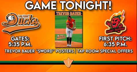 GAME TONIGHT: TREVOR BAUER “SWORD” POSTERS + TAP ROOM FRIDAY!