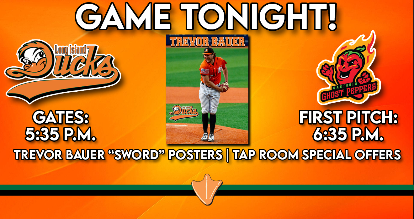 GAME TONIGHT: TREVOR BAUER “SWORD” POSTERS + TAP ROOM FRIDAY!
