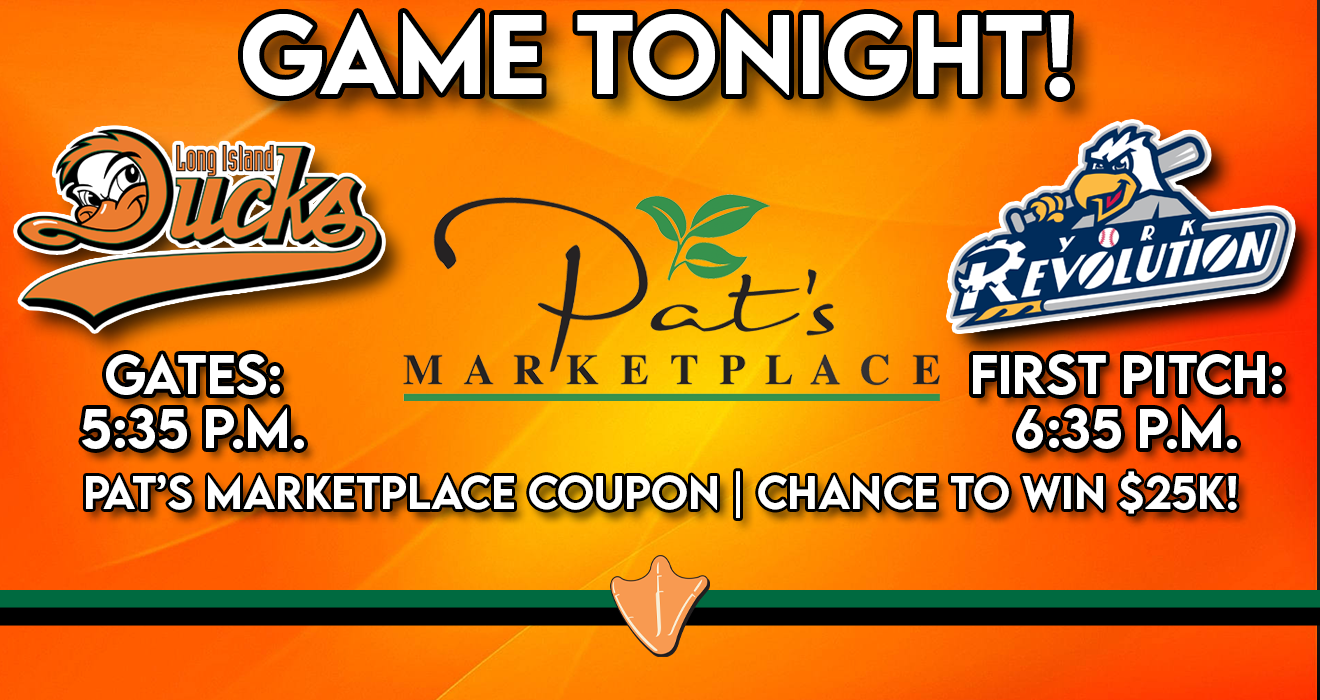 GAME TONIGHT: PAT’S MARKETPLACE TUESDAY & TRIPLE PLAY TUESDAY!