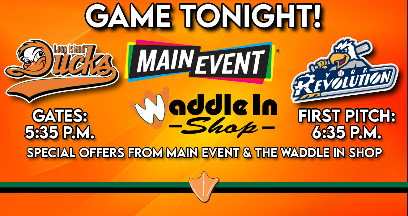 GAME TONIGHT: MAIN EVENT WEDNESDAY & WADDLE IN WEDNESDAY!
