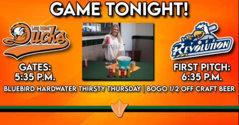 GAME TONIGHT: BLUEBIRD HARDWATER THIRSTY THURSDAY!
