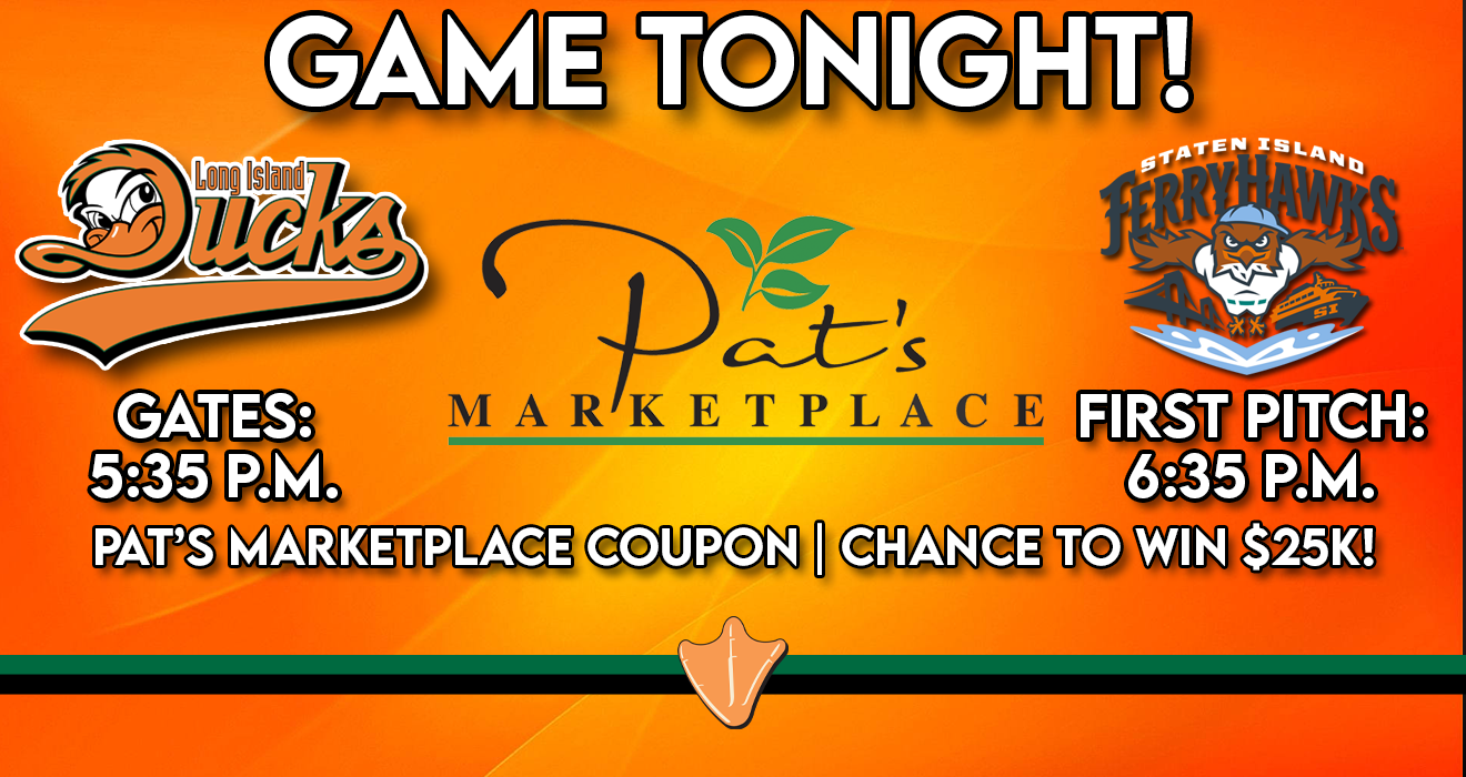 GAME TONIGHT: PAT’S MARKETPLACE TUESDAY & TRIPLE PLAY TUESDAY!