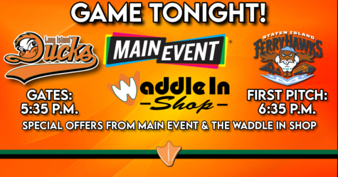 GAME TONIGHT: MAIN EVENT WEDNESDAY & WADDLE IN WEDNESDAY!