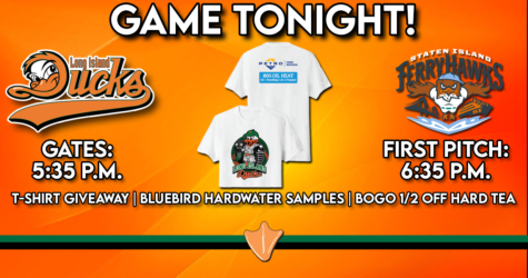 JUNE 4: DUCKS T-SHIRTS & BLUEBIRD HARDWATER THIRSTY THURSDAY!