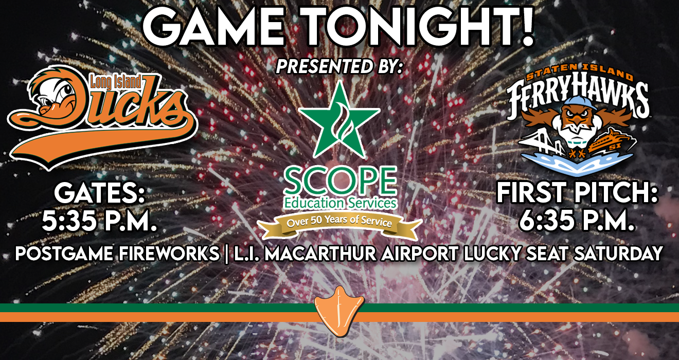 GAME TONIGHT: POSTGAME FIREWORKS & LUCKY SEAT SATURDAY!