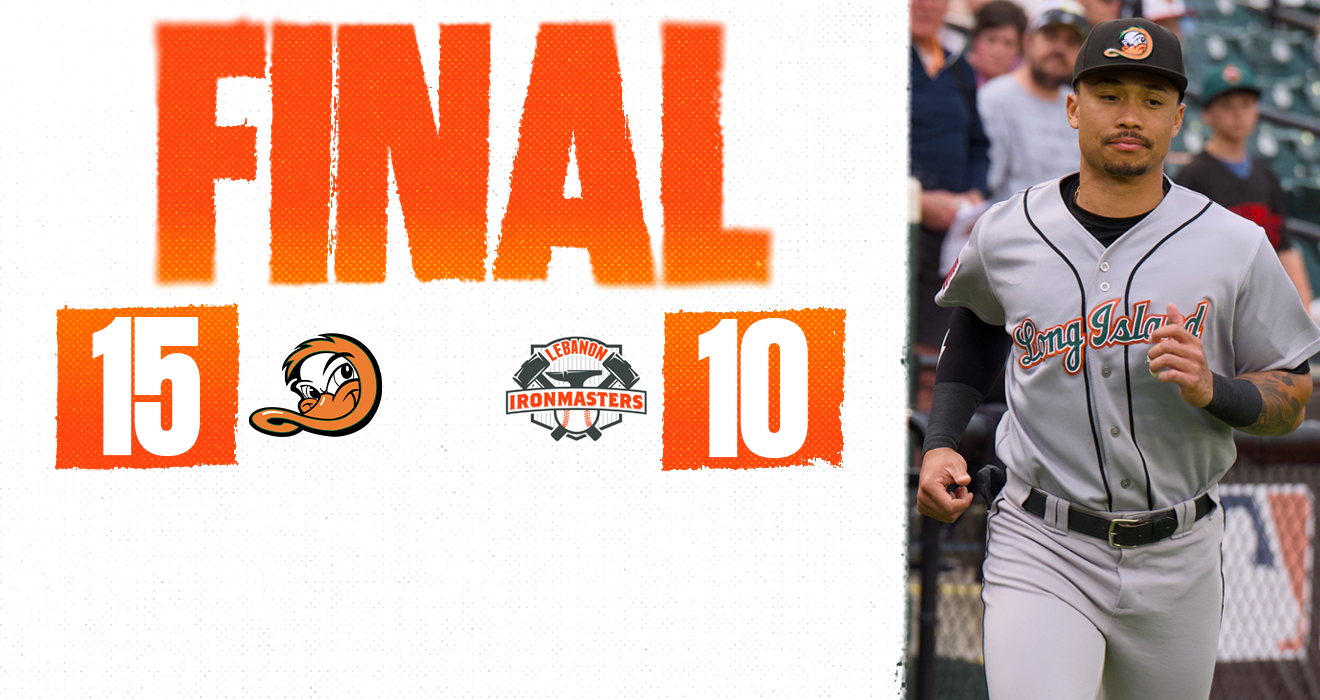 FOUR-HOMER NIGHT HELPS DUCKS DEAL IRONMASTERS FIRST-EVER LOSS