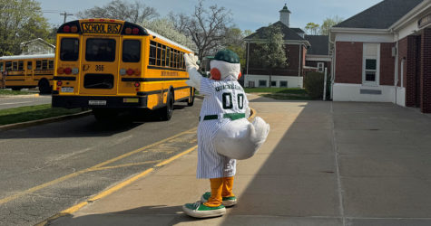 DUCKS MASCOT HAS BUSY WEEK OF SCHOOL POP-INS