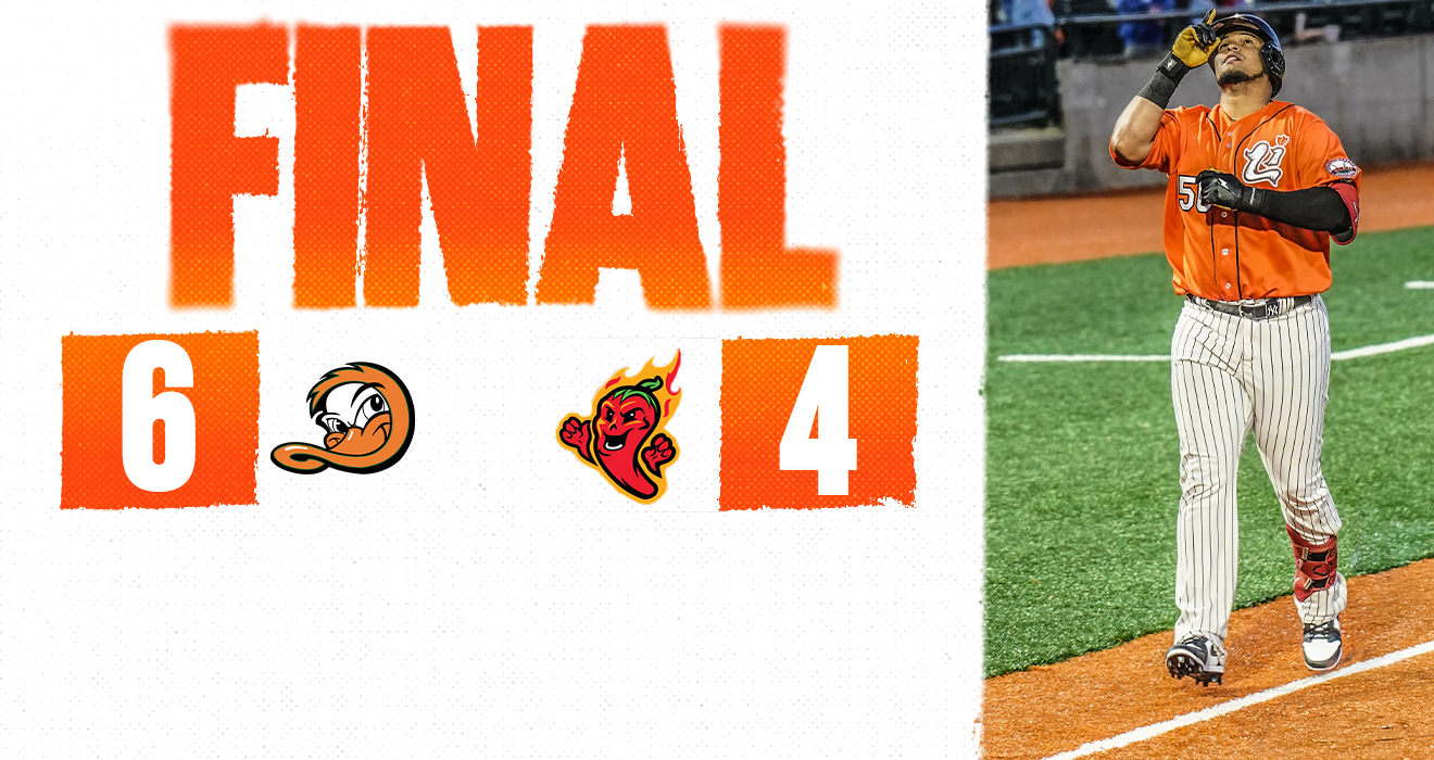 HERNANDEZ HOMERS IN DEBUT AS DUCKS TOP GHOST PEPPERS
