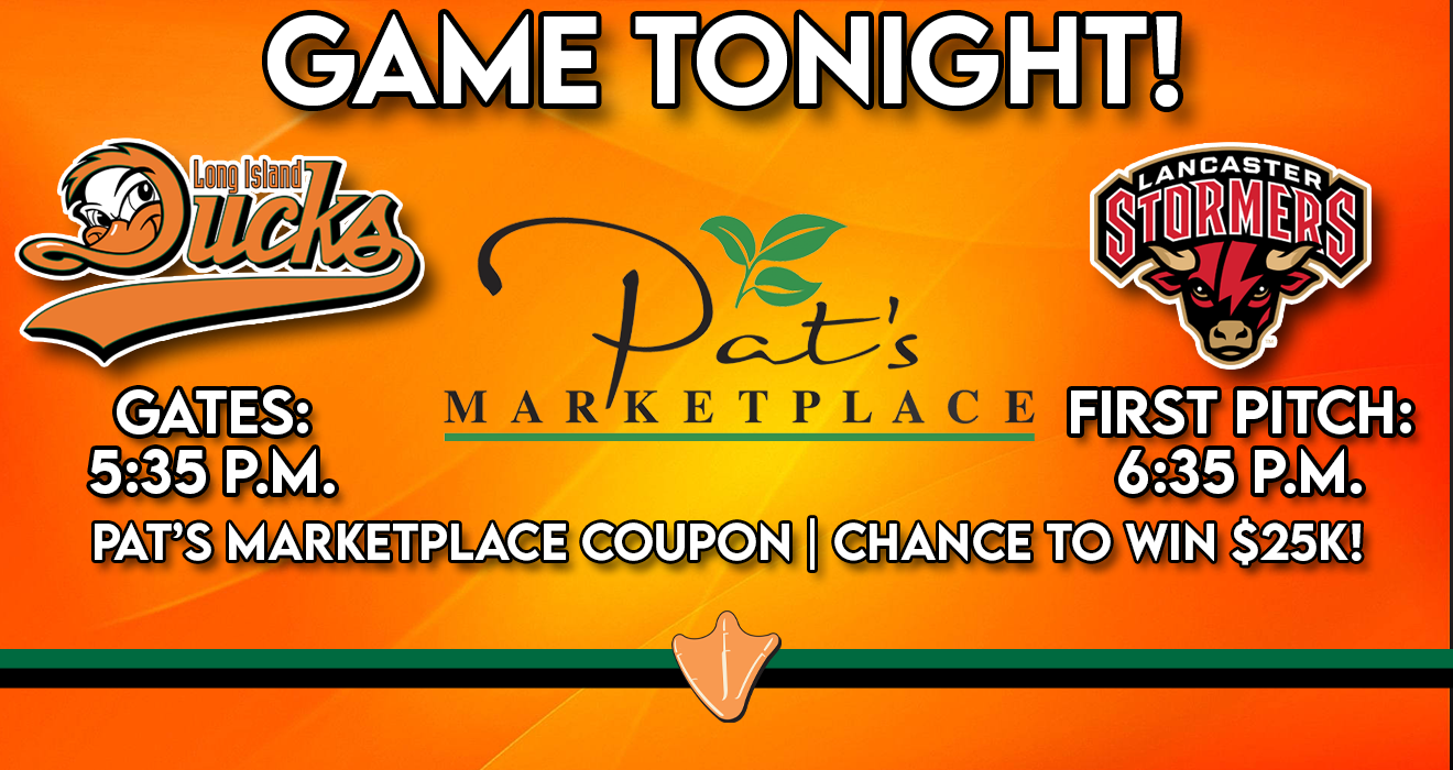 GAME TONIGHT: PAT’S MARKETPLACE TUESDAY & TRIPLE PLAY TUESDAY!